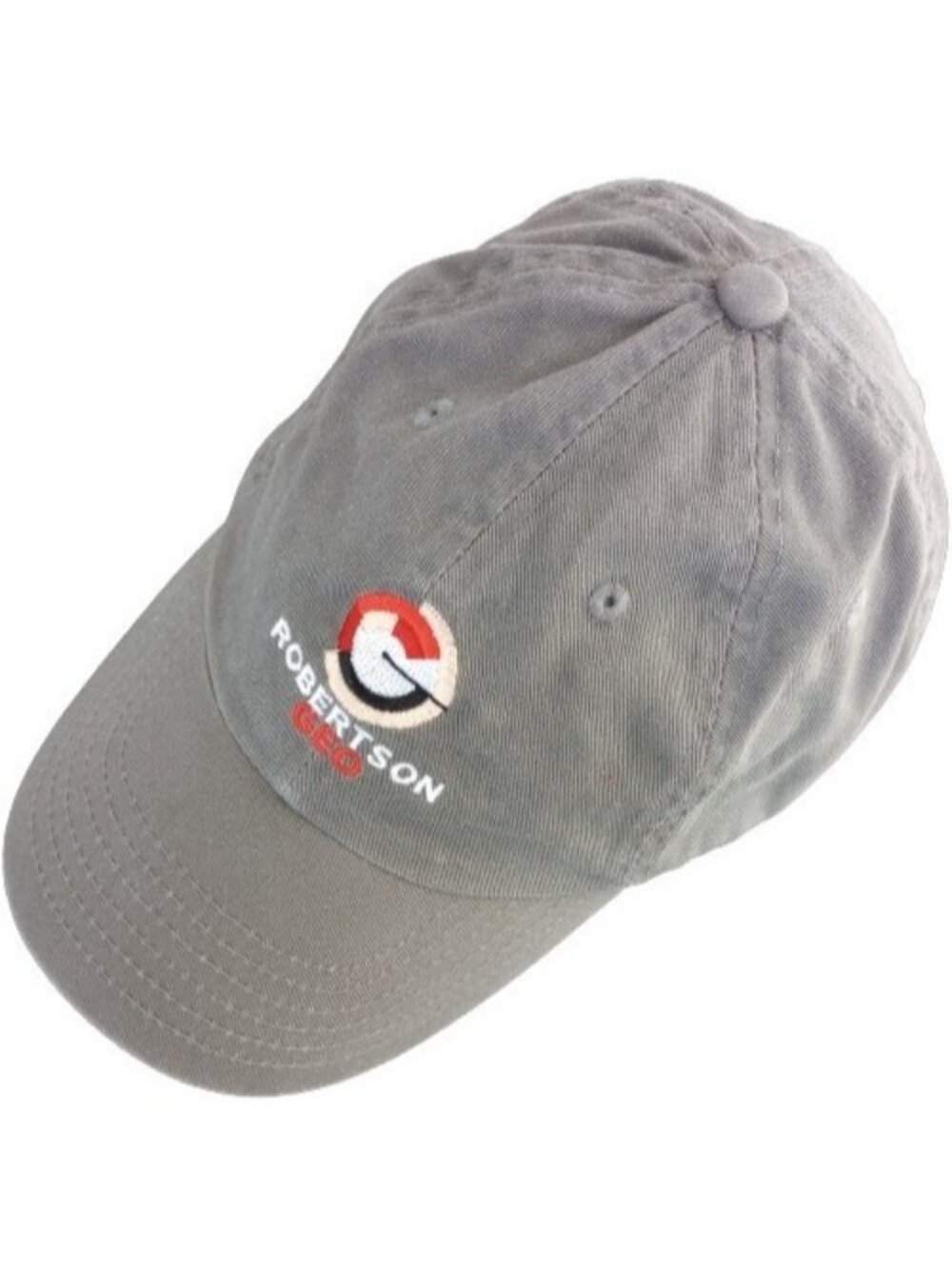 Robertson Geo Cap Hat Buckle Adjustable Baseball Gray